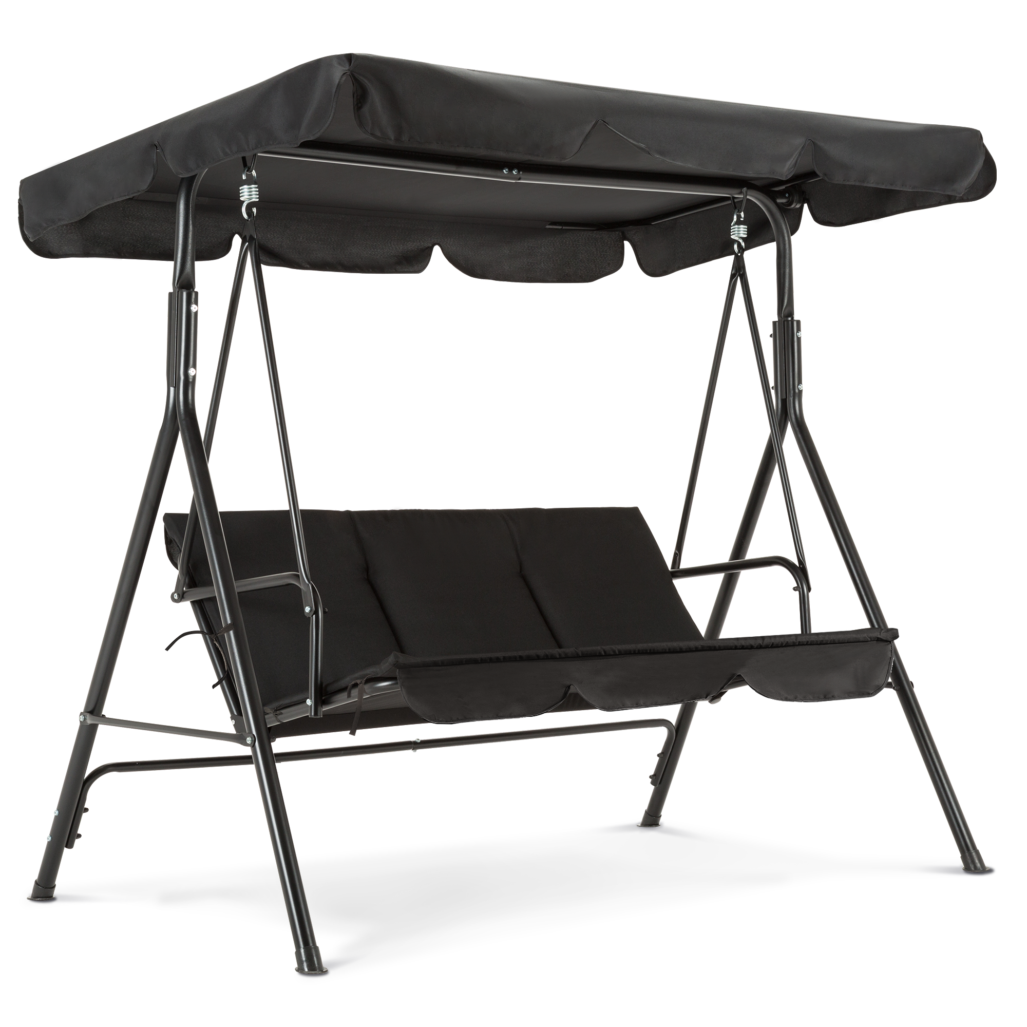 MCombo 3-Sitzer Hollywoodschaukel Gartenschaukel Gartenliege Schaukelbank 8003