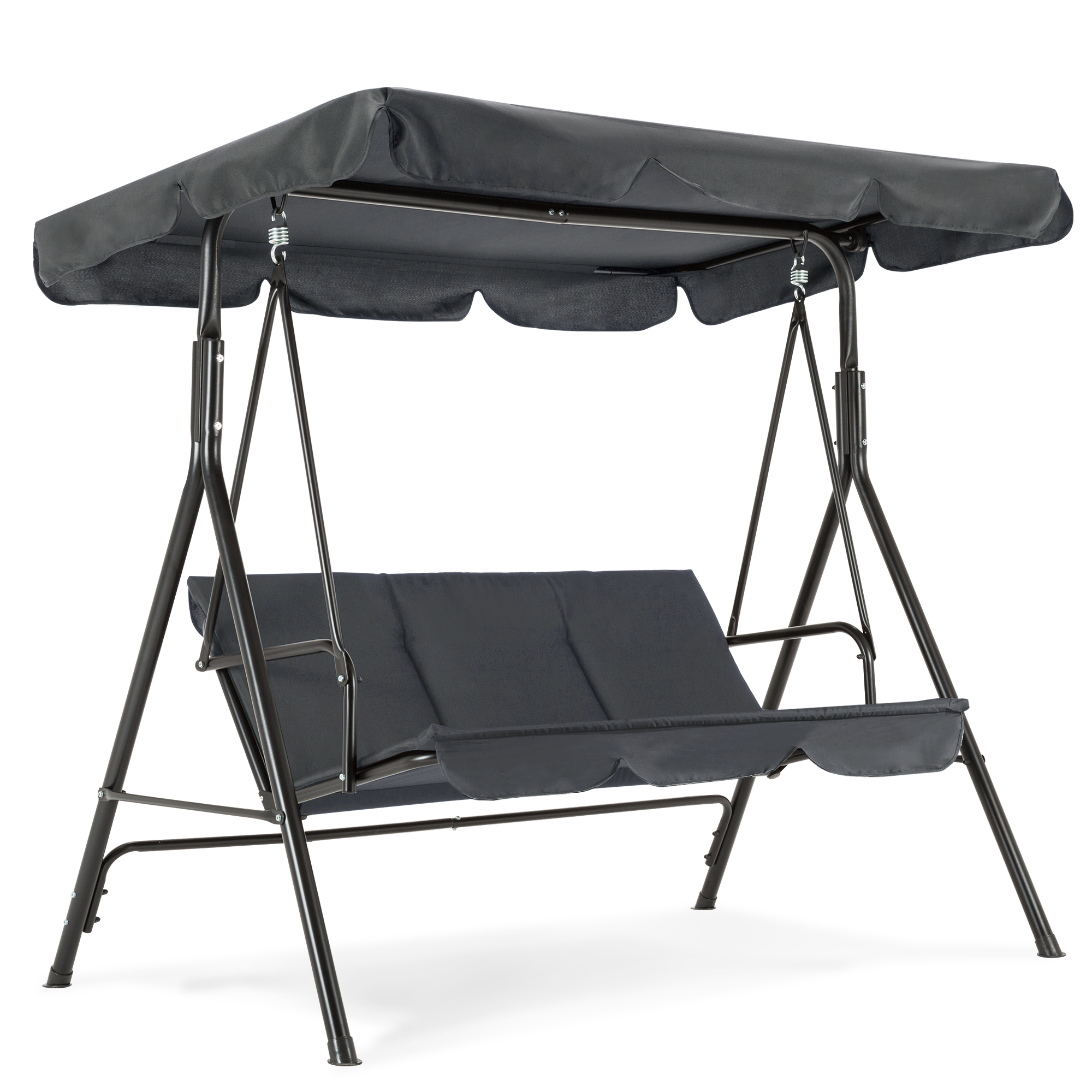 MCombo 3-Sitzer Hollywoodschaukel Gartenschaukel Gartenliege Schaukelbank 8003