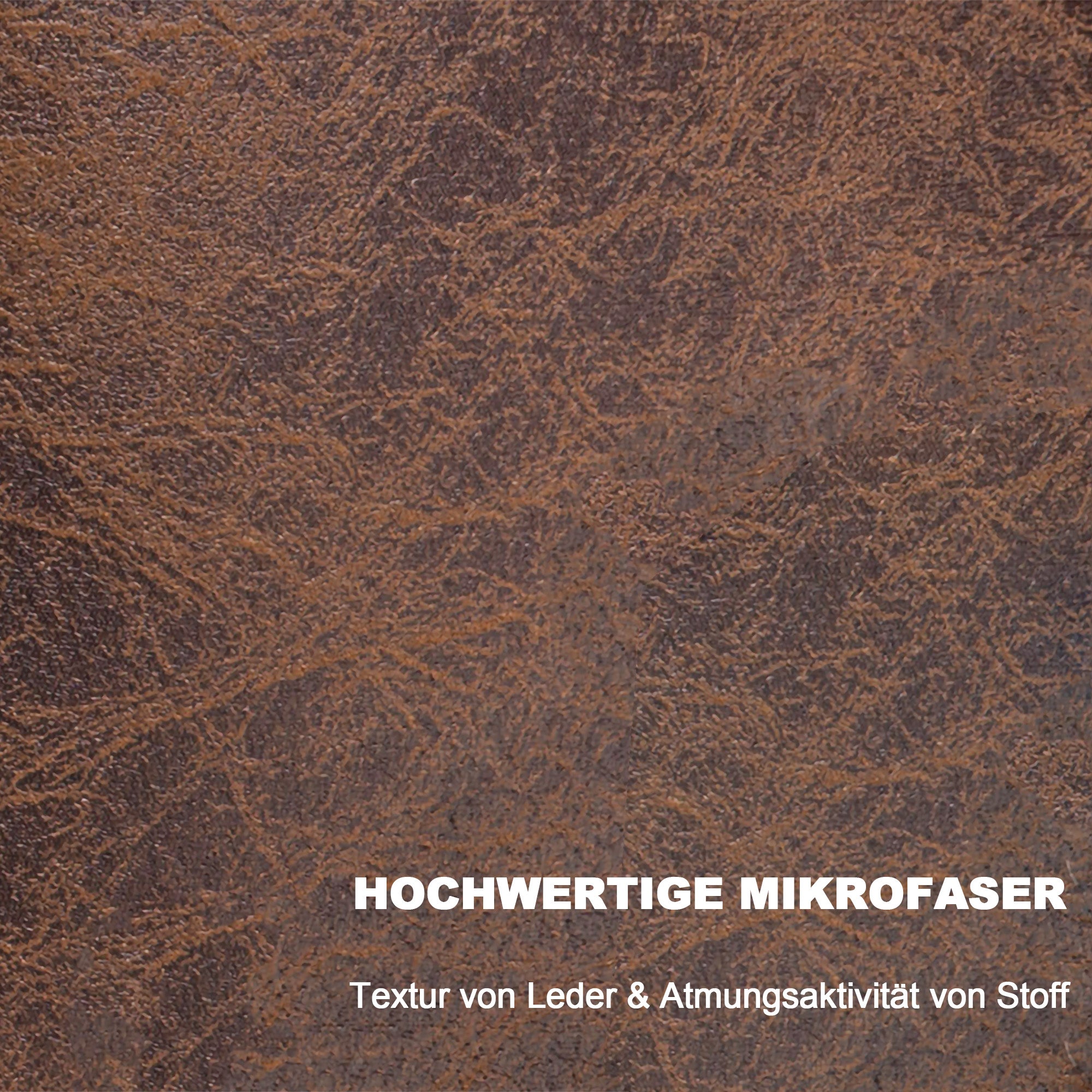 Fauteuil de relaxation MCombo en microfibre 4778, 4779, avec ou sans repose-pieds