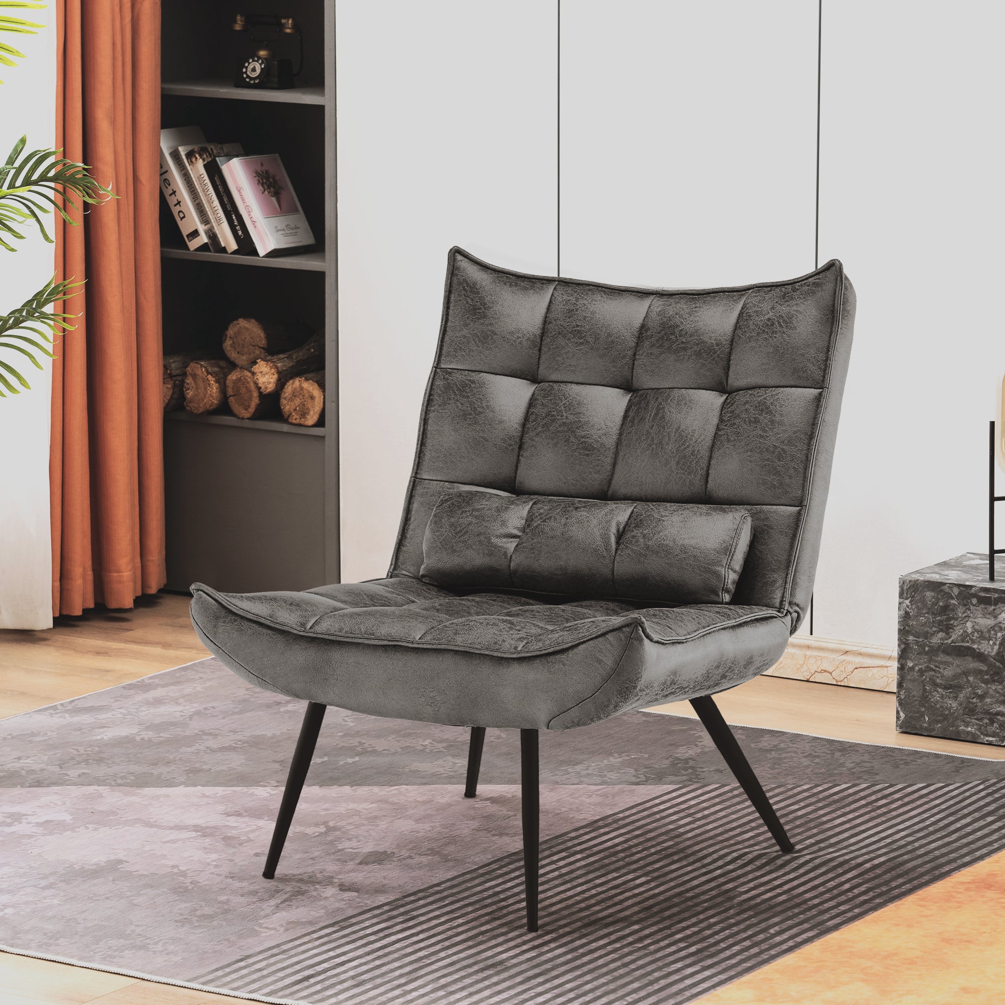 Fauteuil de relaxation MCombo en microfibre 4778, 4779, avec ou sans repose-pieds
