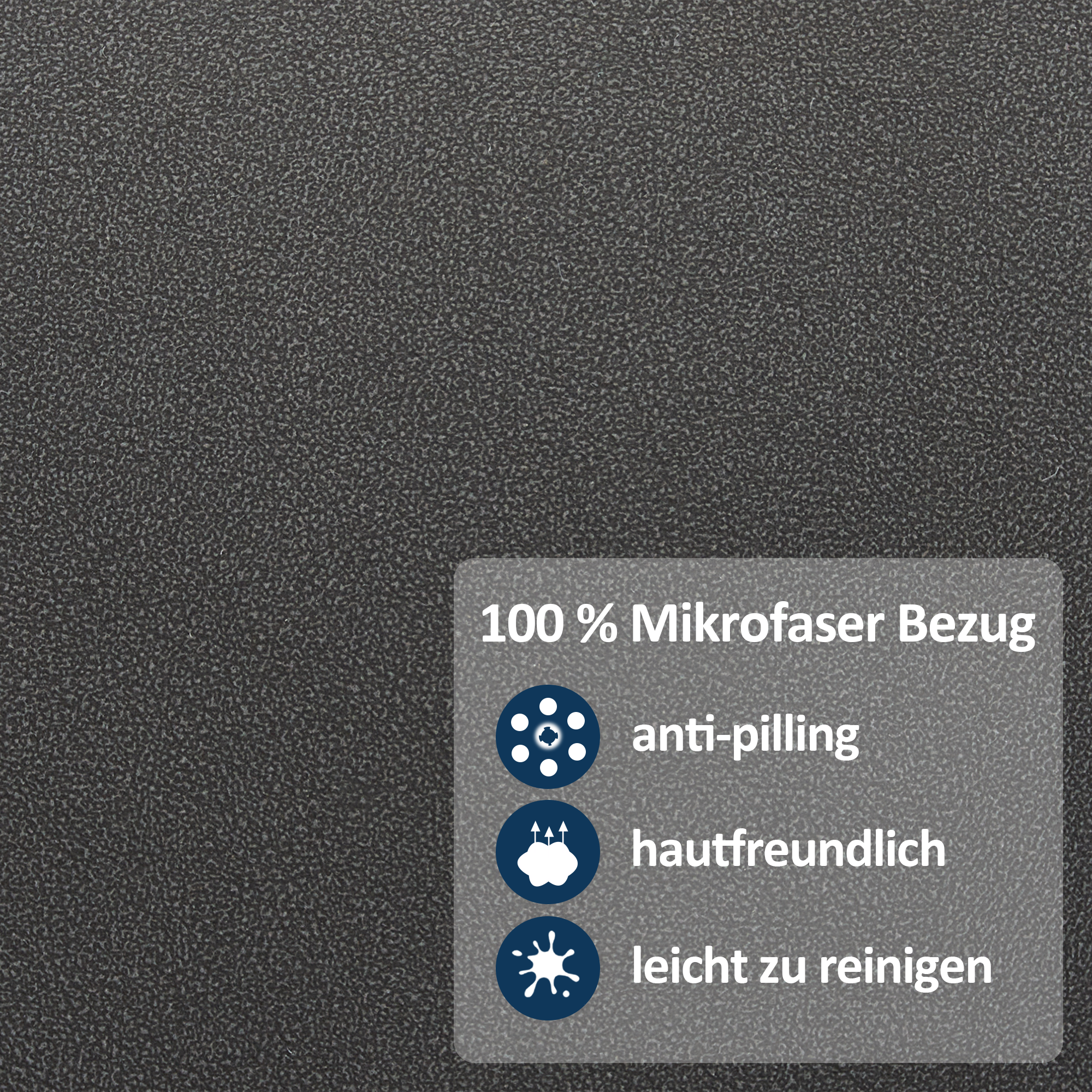 M MCombo Relaxing Chair with Stool, 360° Rotating TV Chair with Reclining Function, Load Capacity up to 120 kg, Modern Recliner Chair for the Living Room, 9066