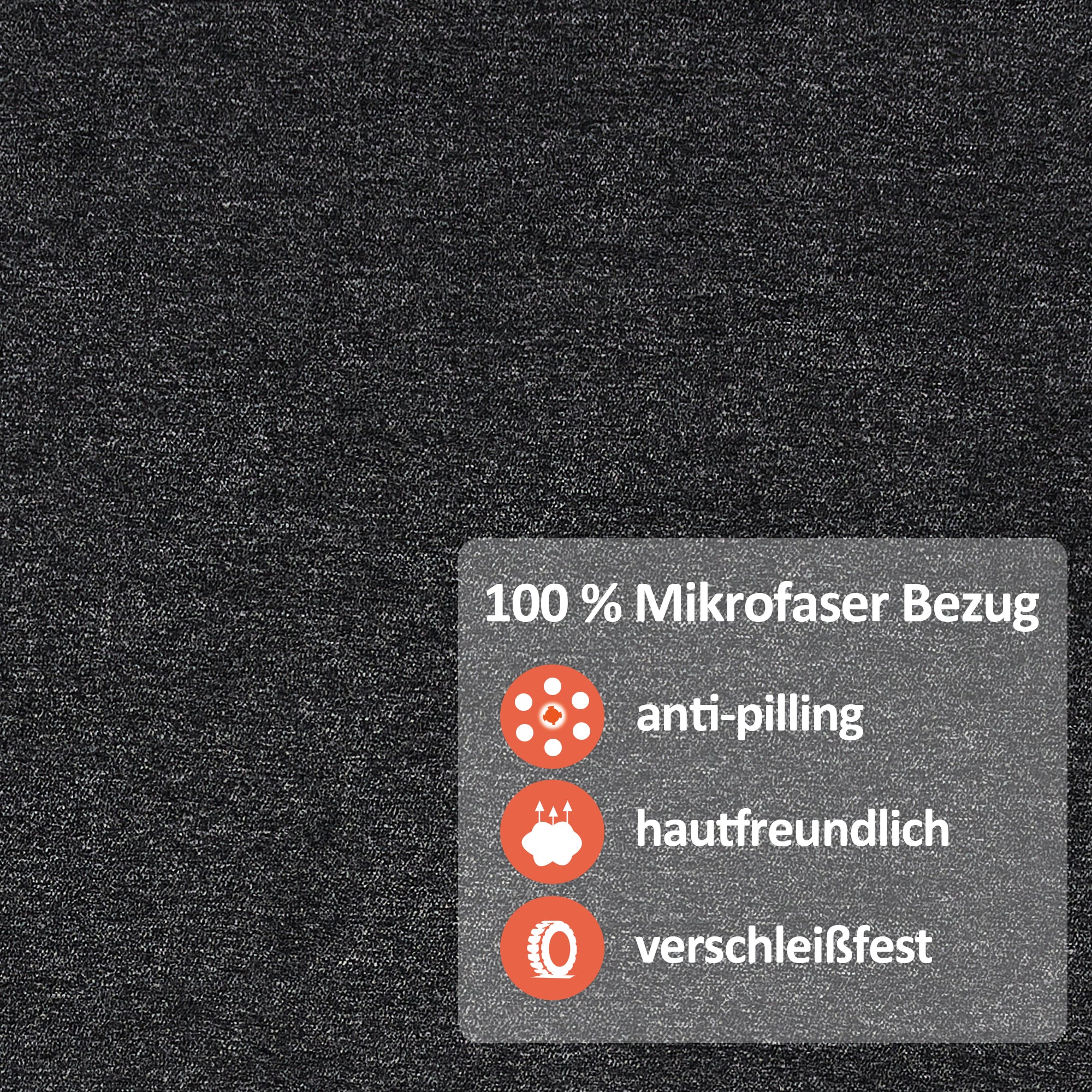 M MCombo relaxation chair with stand-up aid and reclining function 7190, TV chair electrically adjustable, for seniors living room, USB, (black faux leather / dark gray fabric)