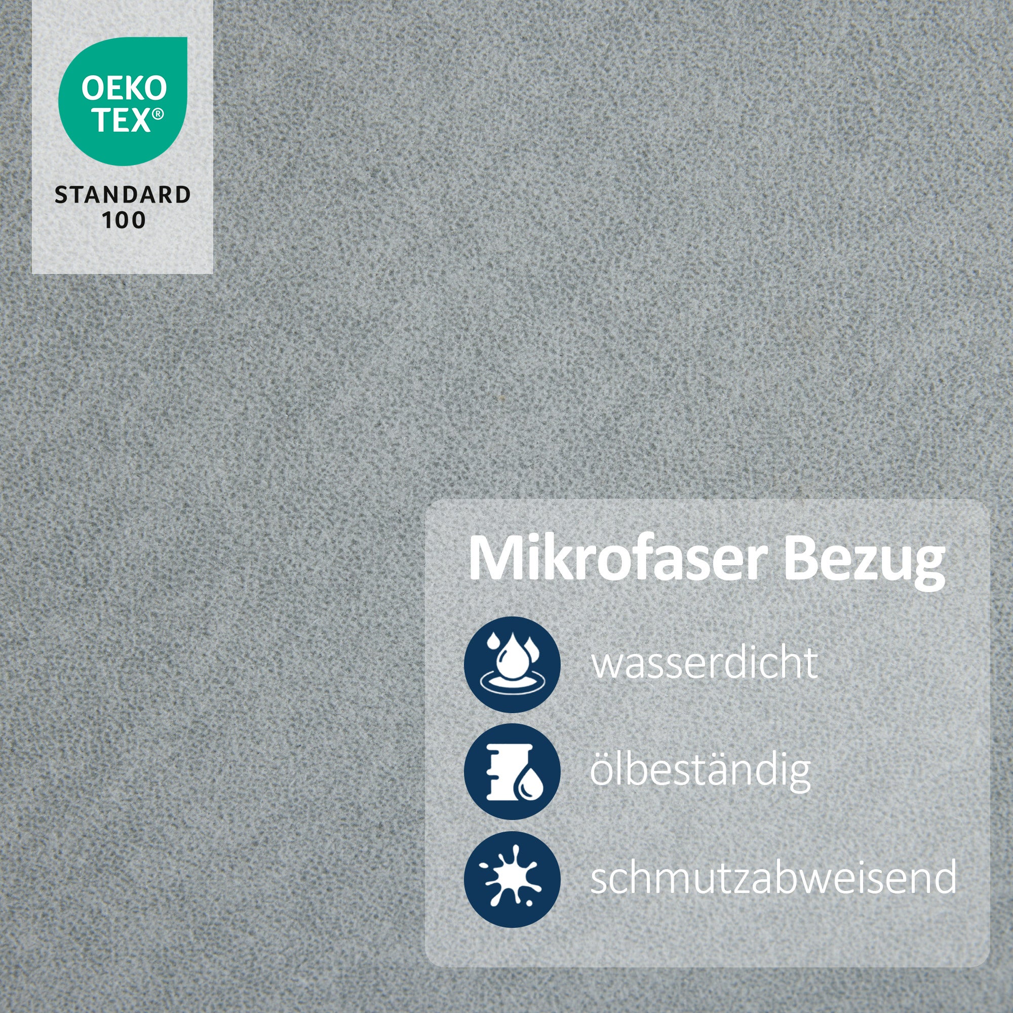 M MCombo Relaxsessel mit Hocker, 360° Drehbarer Fernsehsessel mit Liegefunktion, bis 120 Kg Belastbarer TV-Sessel, Moderner Ruhesessel für Wohnzimmer, 9066