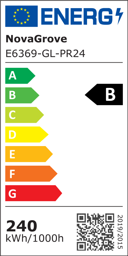 NovaGrove Pflanzenlampe LED Vollspektrum IR, 240W Grow Lampe für Growbox 90x90cm, Grow Light mit Dimmbar & Daisy Chain, PR24