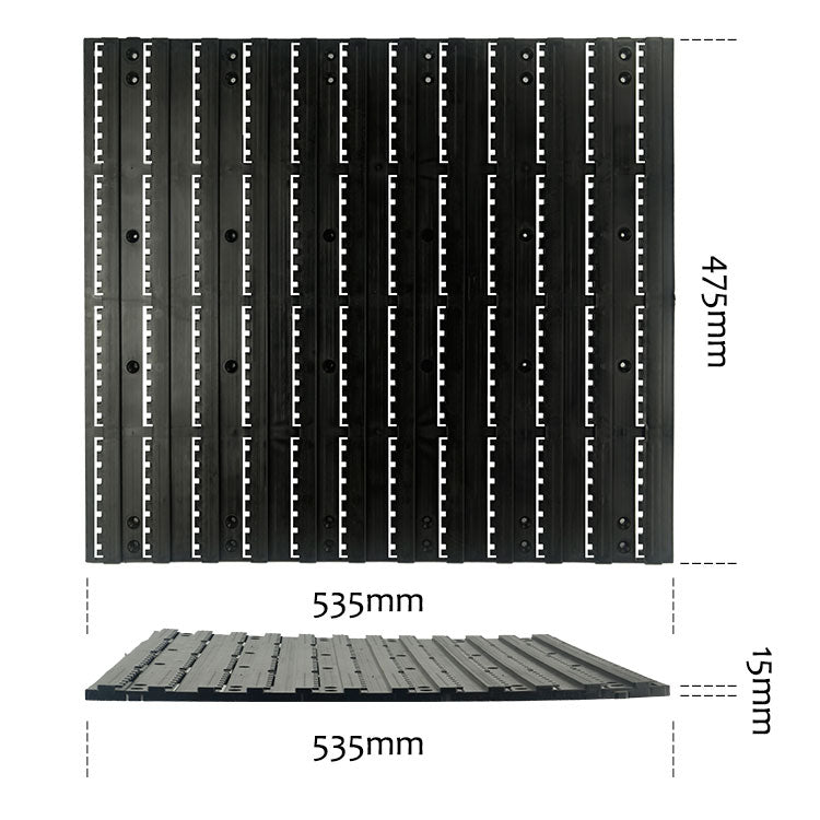 MCombo wall storage box, storage boxes, stacking boxes, sorting box, 41 pieces. Plastic ST02