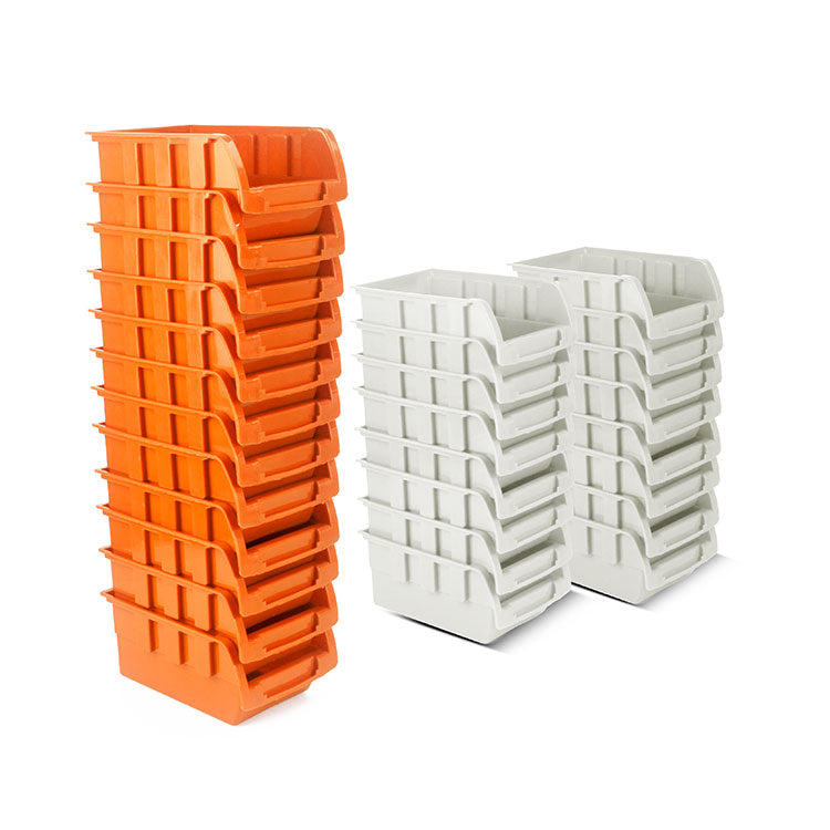 MCombo wall storage box, storage boxes, stacking boxes, sorting box, 41 pieces. Plastic ST02
