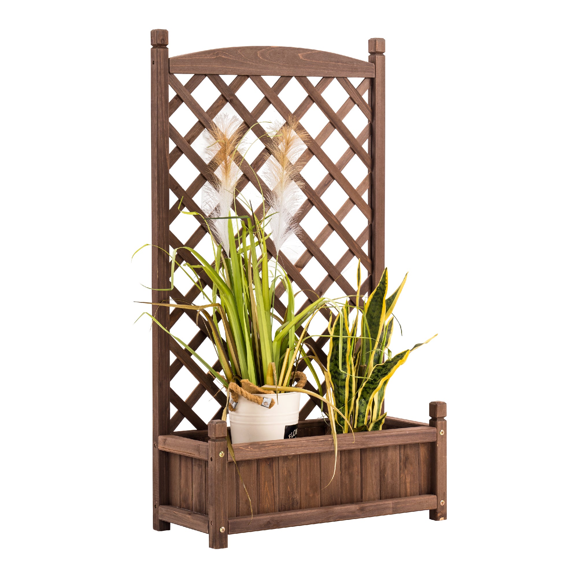 MCombo plant box with trellis trellis for climbing plants trellis box 0428