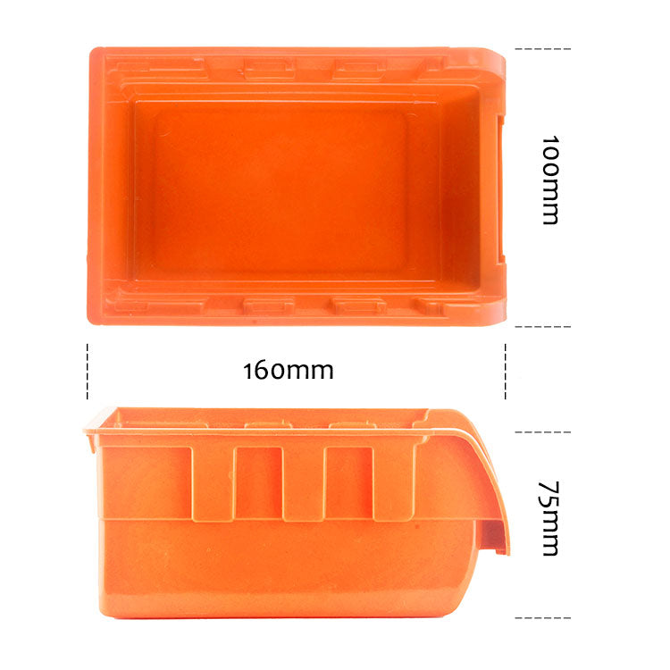 MCombo wall storage box, storage boxes, stacking boxes, sorting box, 41 pieces. Plastic ST02