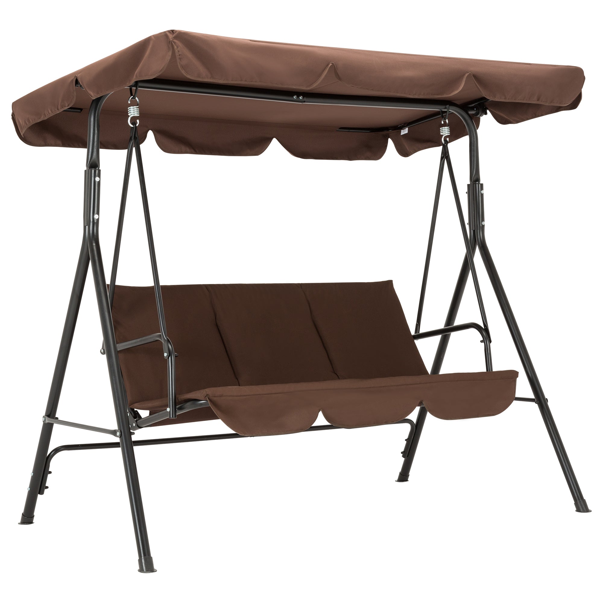 MCombo 3-Sitzer Hollywoodschaukel Gartenschaukel Gartenliege Schaukelbank 8003