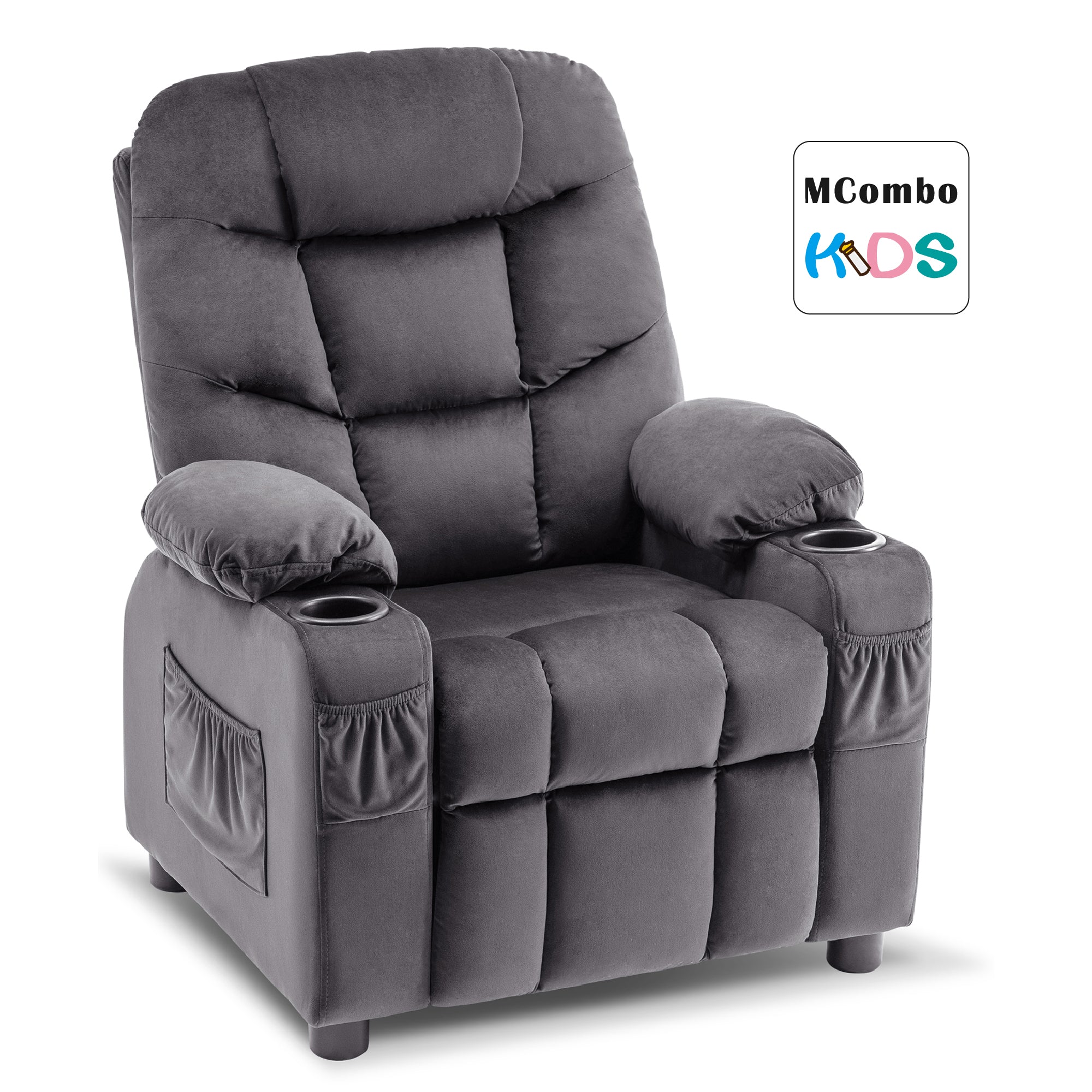 MCombo children's armchair, youth and children's sofa, children's armchair with reclining function 7355