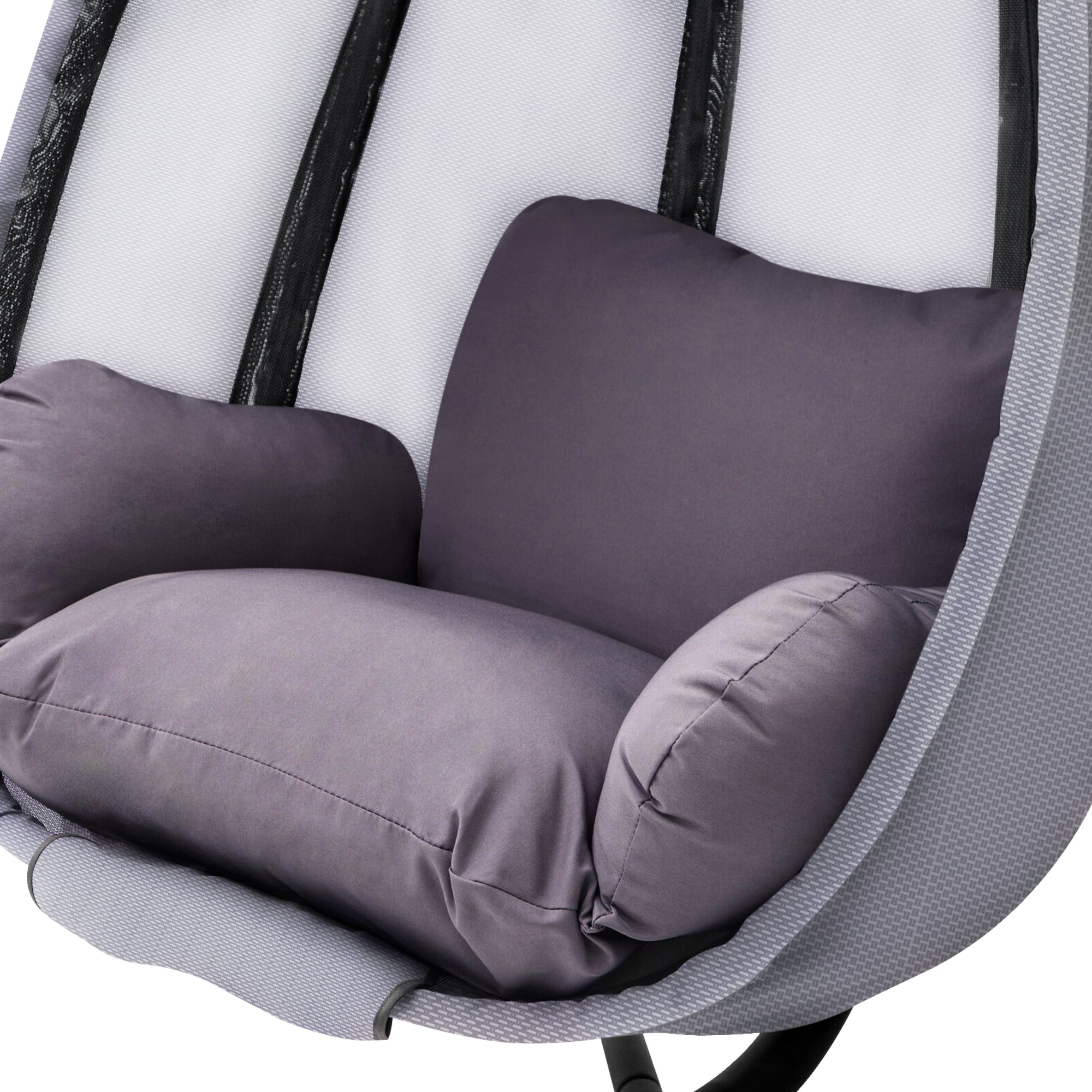 MCombo hanging chair hanging chair swing basket including frame hanging basket cushion 8072