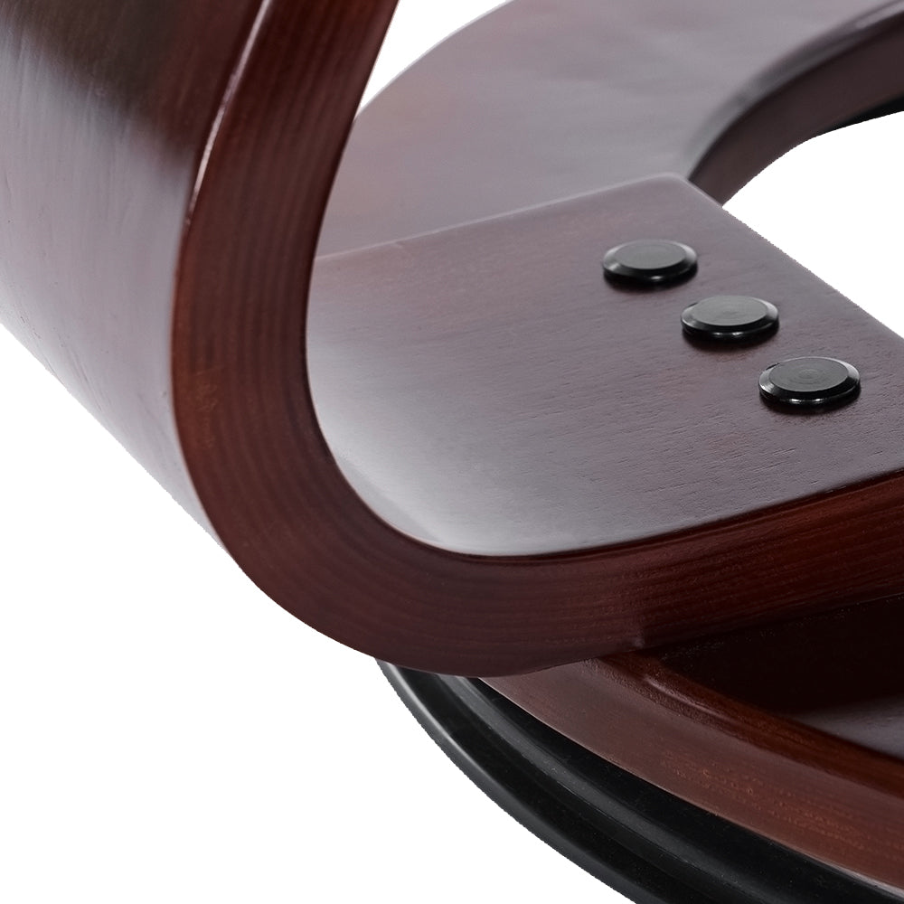 M MCombo Relaxing Chair with Stool, 360° Rotating TV Chair with Reclining Function, Load Capacity up to 120 kg, Modern Recliner Chair for the Living Room, 9066