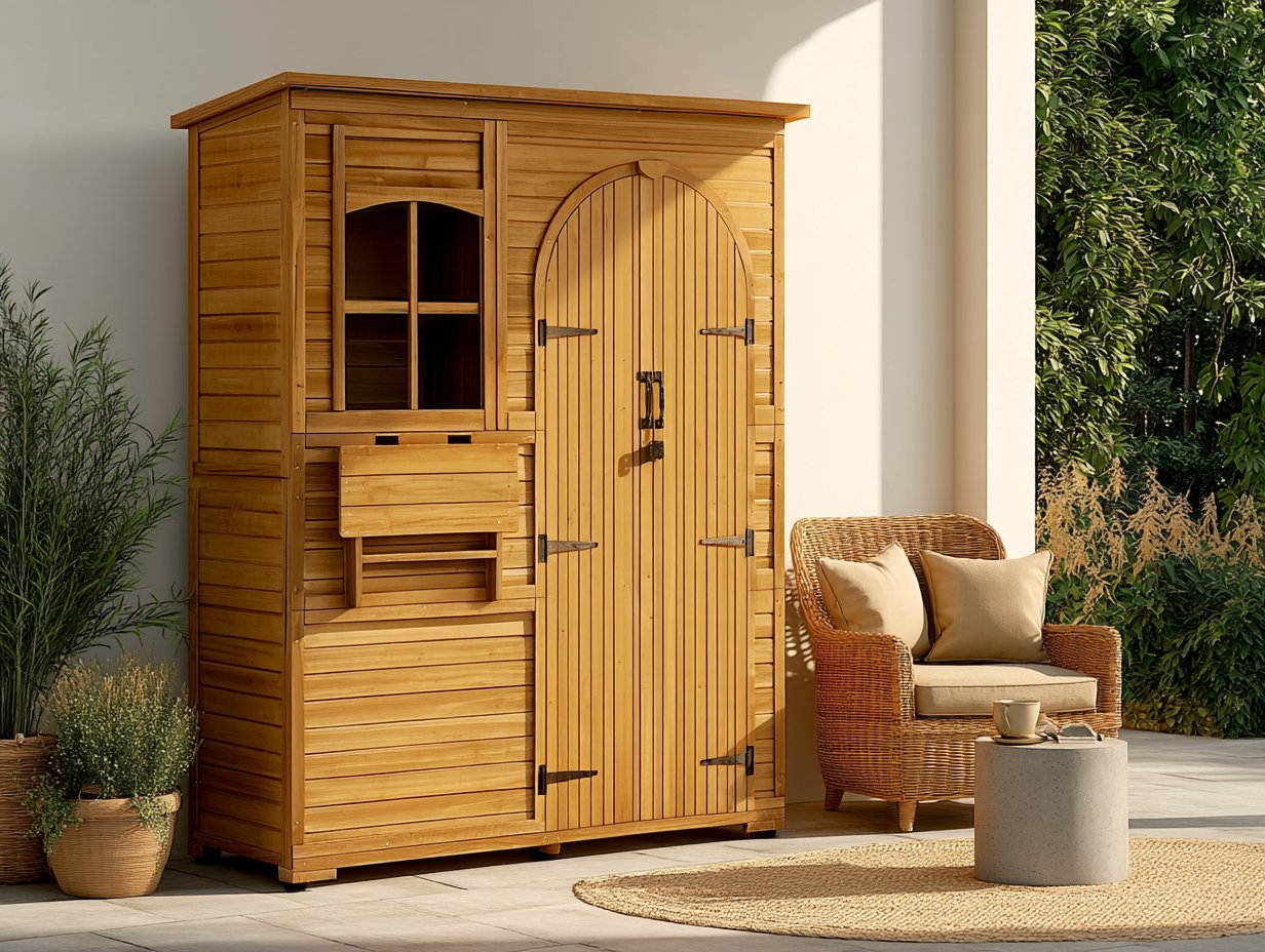 Geräteschrank & Pflanztisch