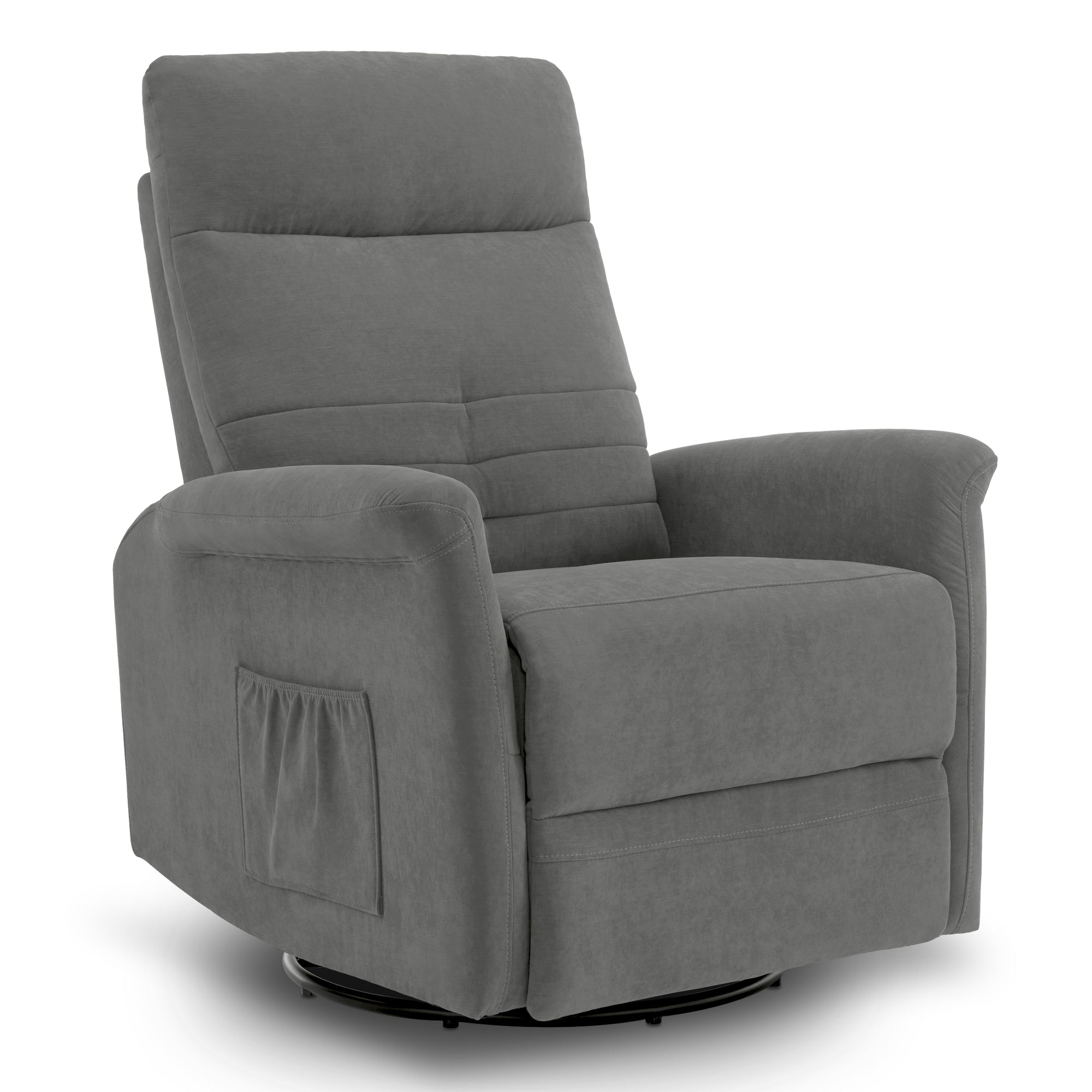 M MCombo Relaxing Chair TV Chair with Reclining Function Manual, TV Chair with Rocking Function &amp; Swivel Function, 360° Rotatable, Living Room, Bedroom, 7011 