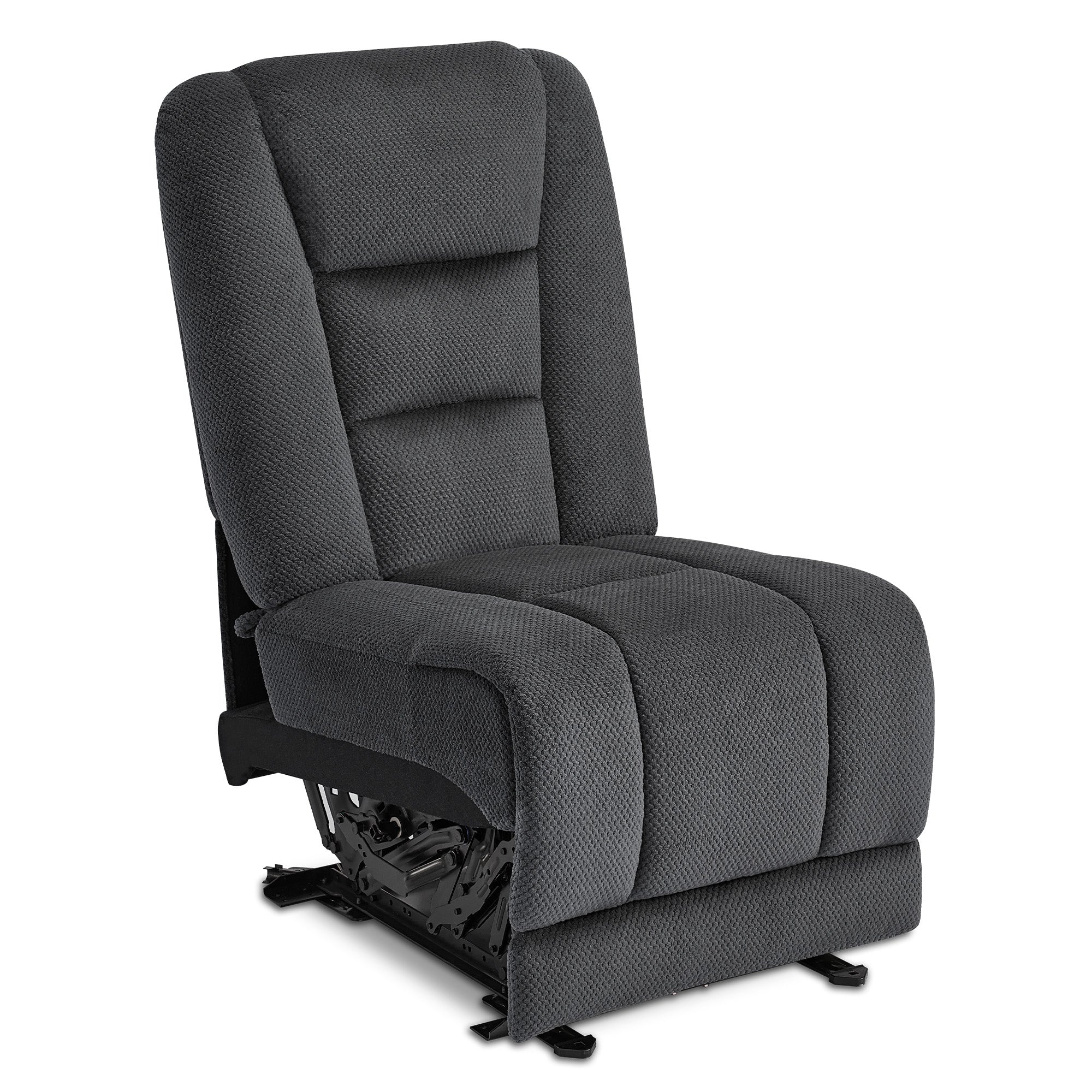 M MCombo Sofa Accessory Replacement Part Middle Seat for Electric 2 Seater Sofa 2S-7009/7009M2, Remote Control &amp; Reclining Function (Grey)