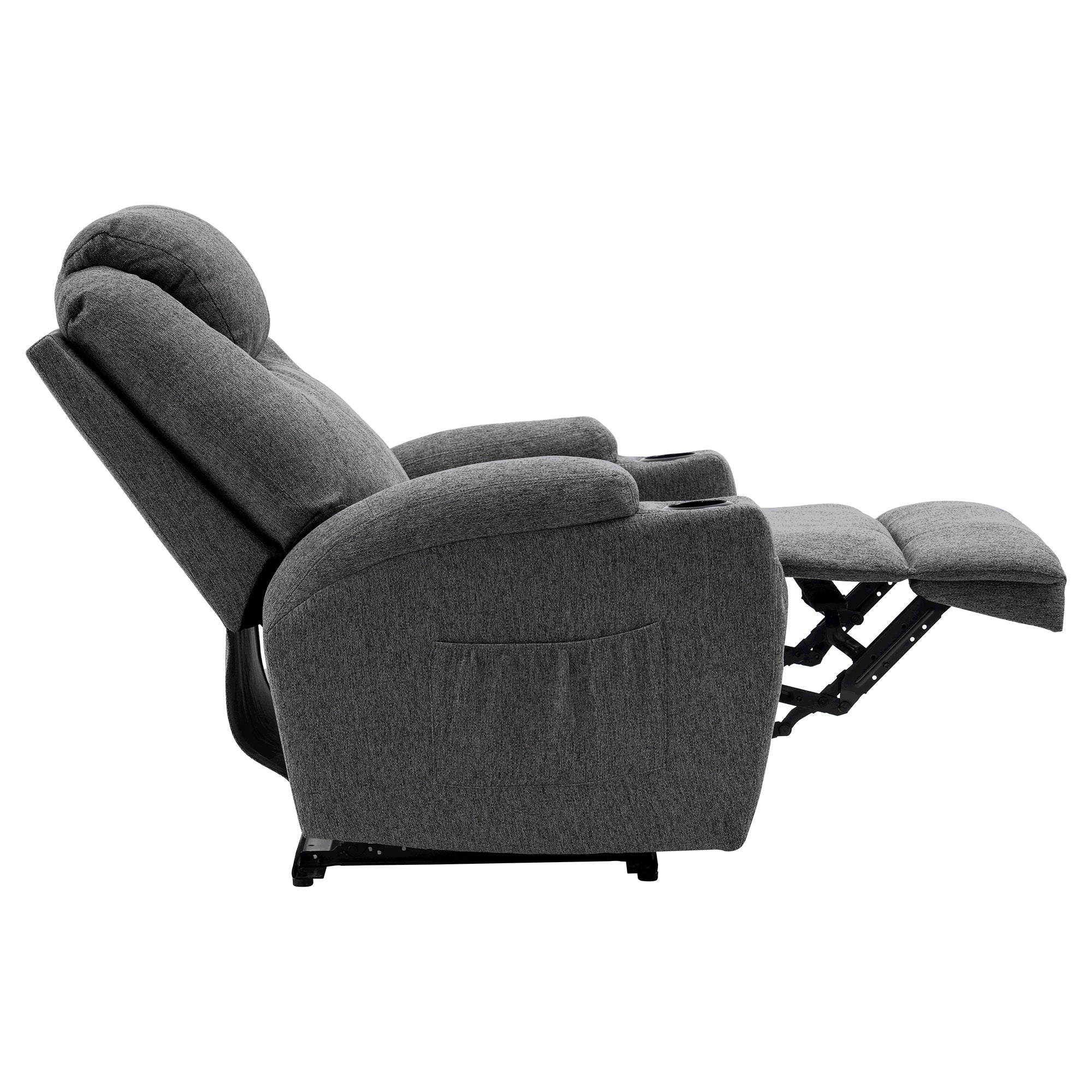 MCombo Elektrisch Relaxsessel Massagesessel Fernsehsessel Liegefunktion Vibration Heizung 7061