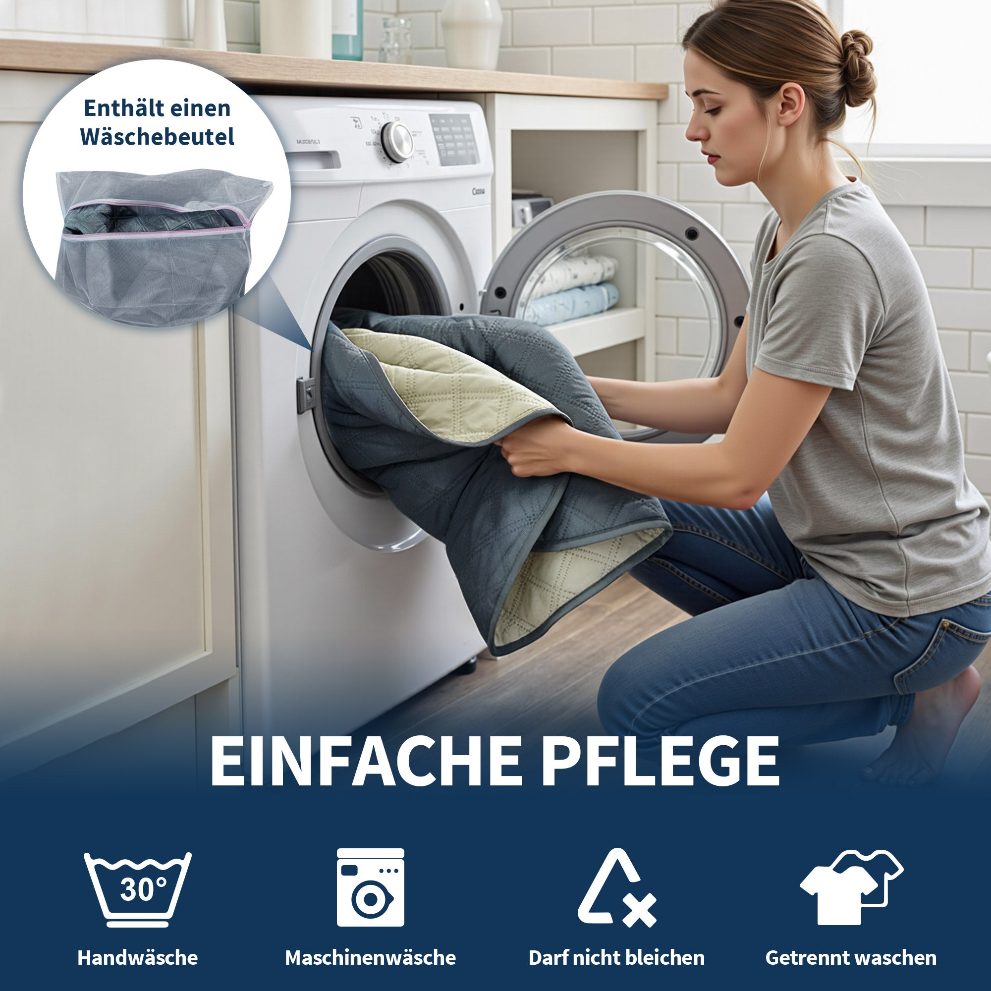 M MCombo Sesselschoner für Relaxsessel, Wasserdicht & Anti-Rutsch, Warmer und Weicher Sesselbezug mit Armlehne & Taschen, Kratzfester Sesselüberwurf Fernsehsessel C1815 (Grau/Samt)