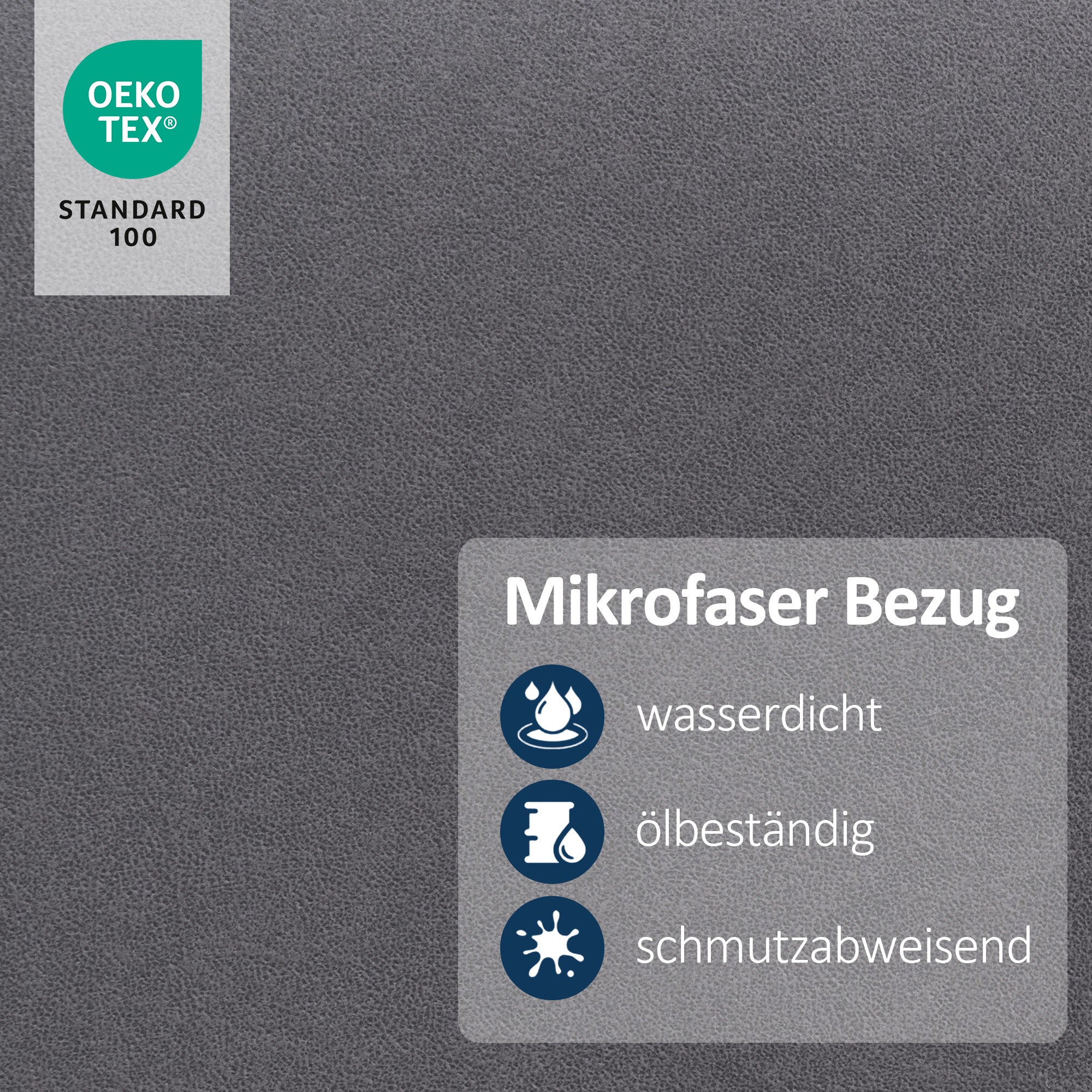 MCombo Relaxsessel mit Hocker, 360°drehbarer Fernsehsessel mit Liegefunktion, bis 120 Kg belastbarer TV-Sessel, moderner Ruhesessel für Wohnzimmer, 9019