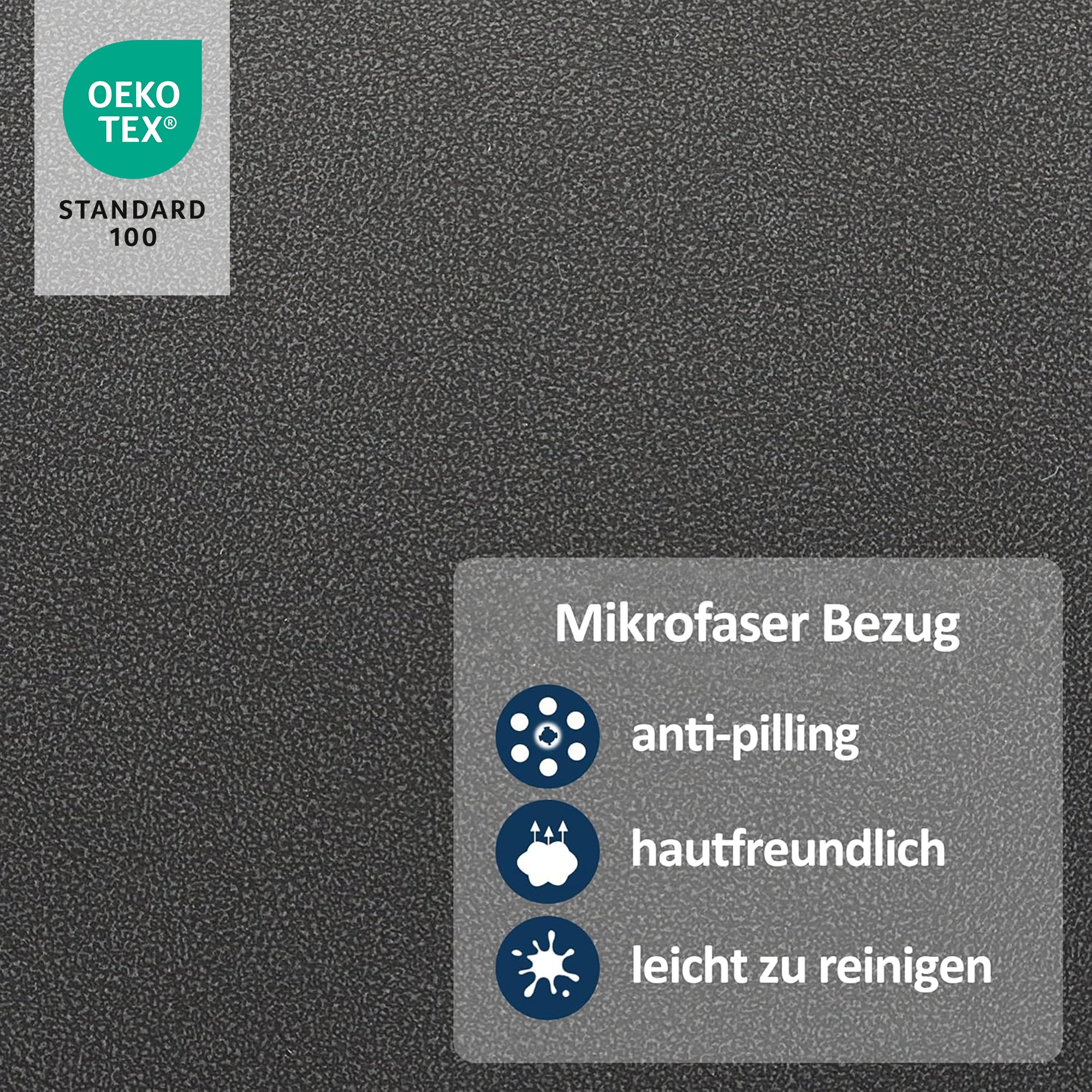 M MCombo Relaxsessel mit Hocker, 360° Drehbarer Fernsehsessel mit Liegefunktion, bis 120 Kg Belastbarer TV-Sessel, Moderner Ruhesessel für Wohnzimmer, 9066