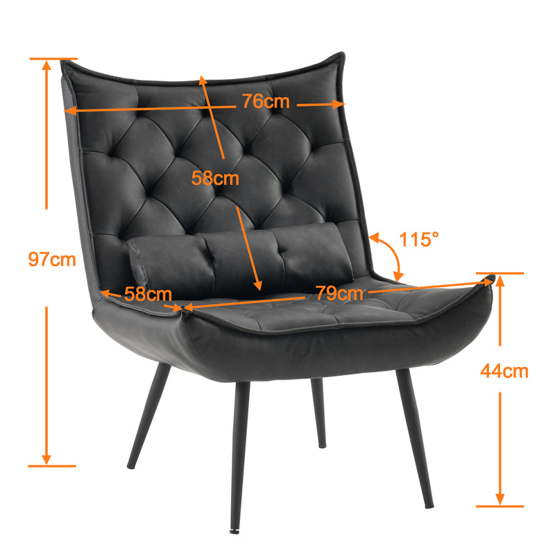 MCombo Relaxsessel Fernsehsessel Sessel Mikrofaser 4778, 4779, mit / ohne Hocker