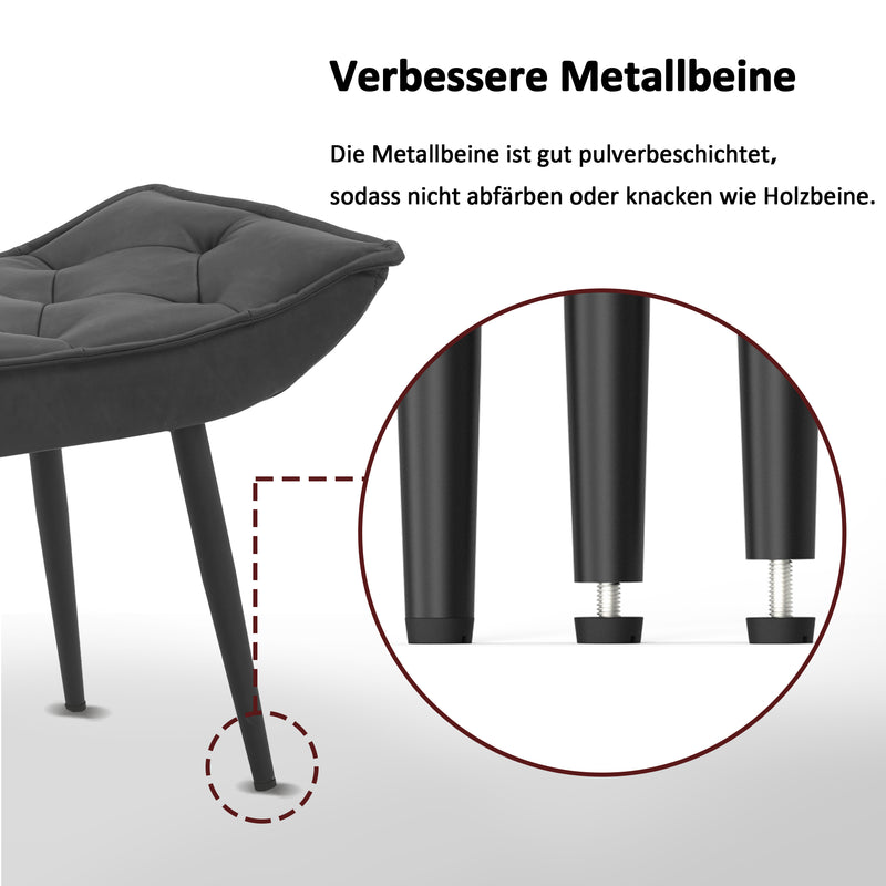 MCombo Relaxsessel Fernsehsessel Sessel Mikrofaser 4778, 4779, mit / ohne Hocker