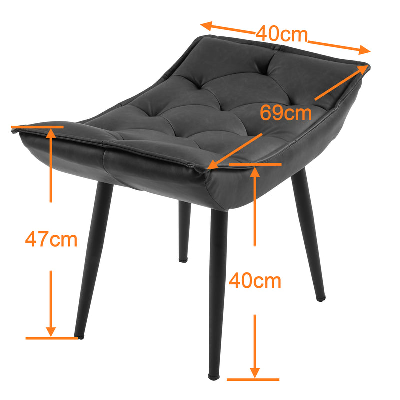 MCombo Relaxsessel Fernsehsessel Sessel Mikrofaser 4778, 4779, mit / ohne Hocker