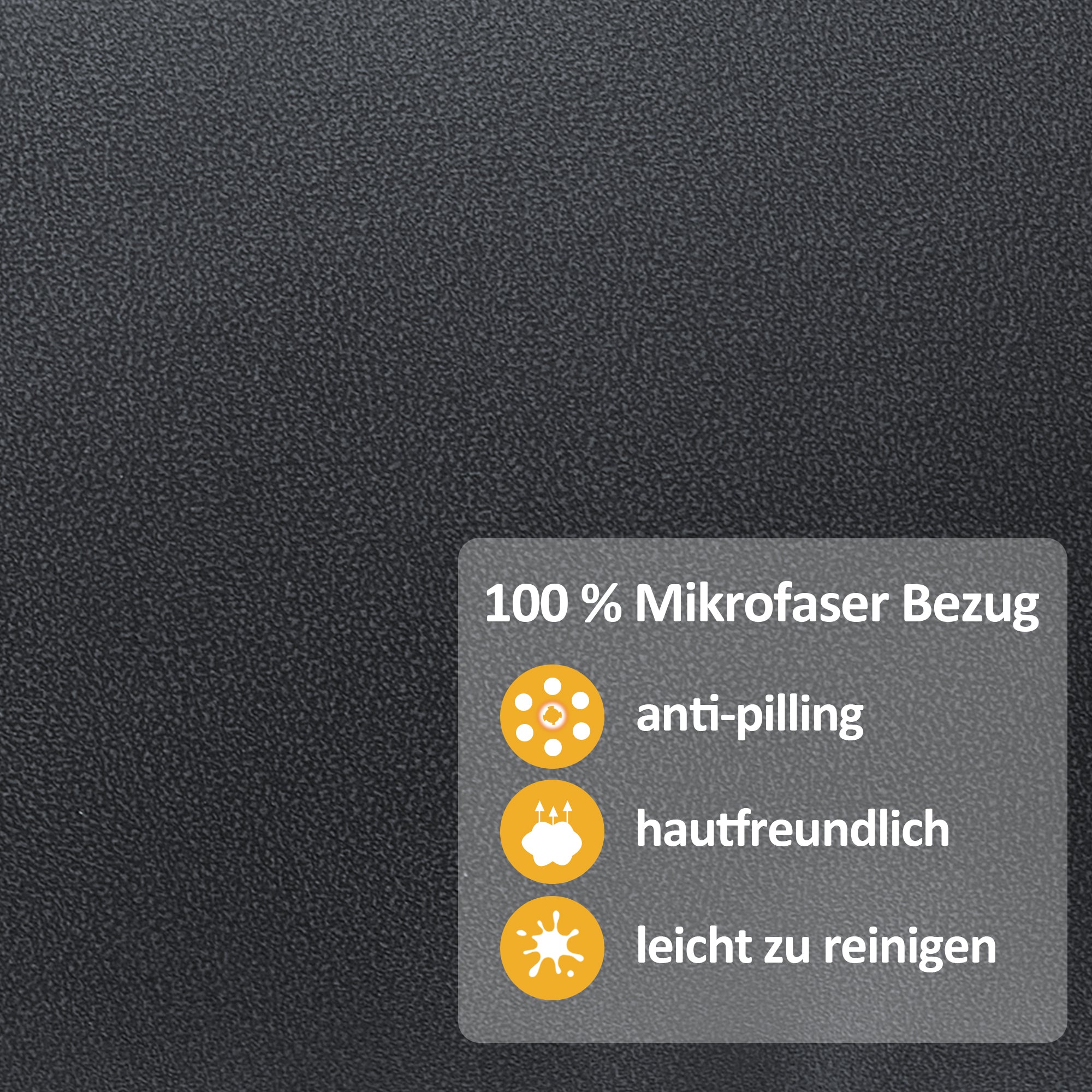 MCombo Drehsessel Stuhl modern, Cocktailsessel Loungesessel Relaxsessel Clubsessel für Wohnzimmer Schlafzimmer, Mikrofaser-Stoff, 4812
