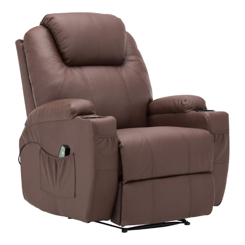 MCombo Massagesessel Fernsehsessel Relaxsessel mit Vibration+Heizung 7021